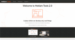 Desktop Screenshot of heklamtools.net