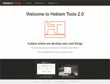 Tablet Screenshot of heklamtools.net